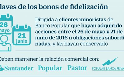NOVEDAD EN EL IMPUESTO DE LA RENTA DE 2017. BONOS DE FIDELIZACIÓN